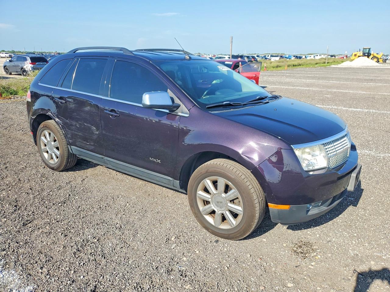 2007 Lincoln Mkx Purple vin: 2LMDU88C47BJ07273