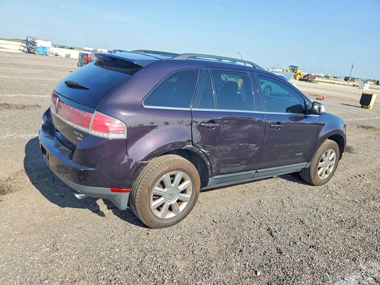 2007 Lincoln Mkx Purple vin: 2LMDU88C47BJ07273