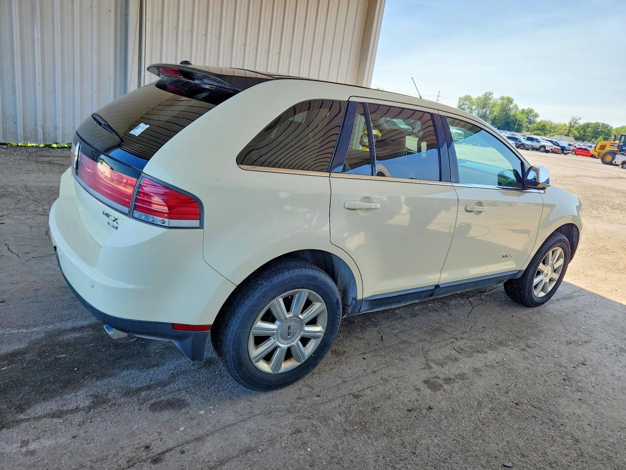 2007 Lincoln Mkx Beige vin: 2LMDU88C47BJ37650