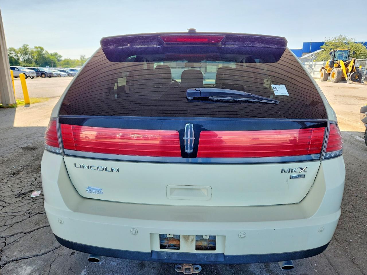 2007 Lincoln Mkx Beige vin: 2LMDU88C47BJ37650