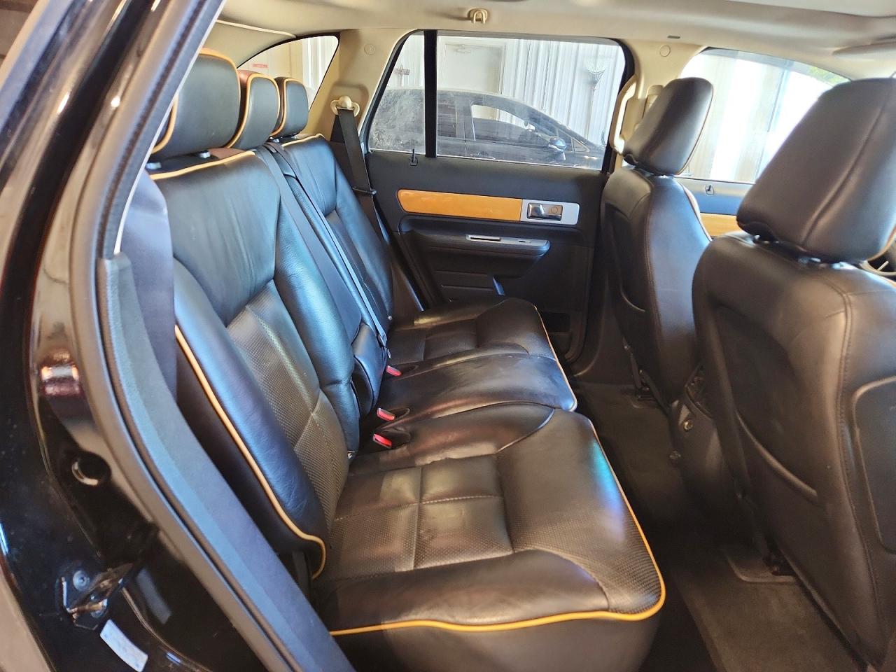 2008 Lincoln Mkx Black vin: 2LMDU88C48BJ07274