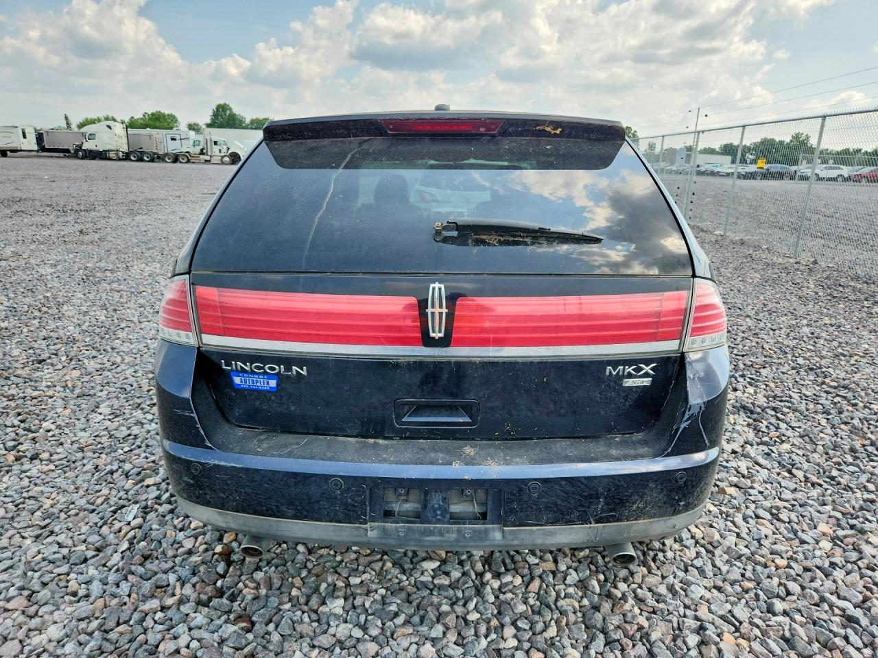 2008 Lincoln Mkx Blue vin: 2LMDU88C48BJ18324
