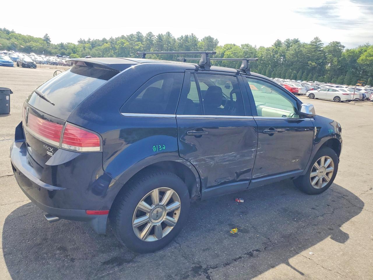 2008 Lincoln Mkx Black Label Black vin: 2LMDU88C48BJ28481