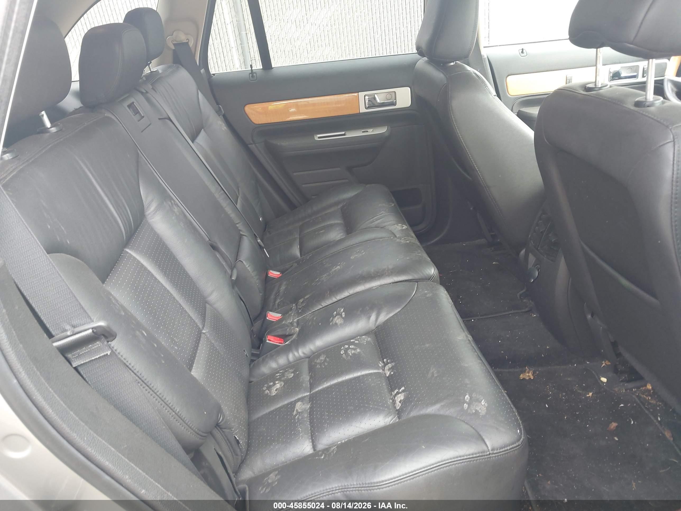 2008 Lincoln Mkx   Серый vin: 2LMDU88C48BJ34054