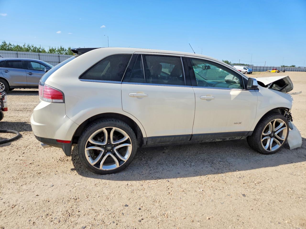 2007 Lincoln Mkx White vin: 2LMDU88C57BJ03331