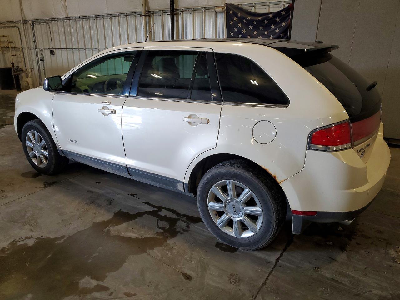 2007 Lincoln Mkx White vin: 2LMDU88C57BJ36040