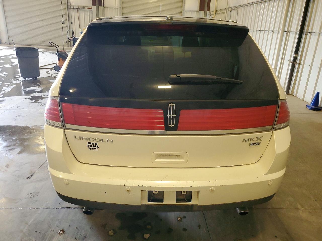 2007 Lincoln Mkx White vin: 2LMDU88C57BJ36040