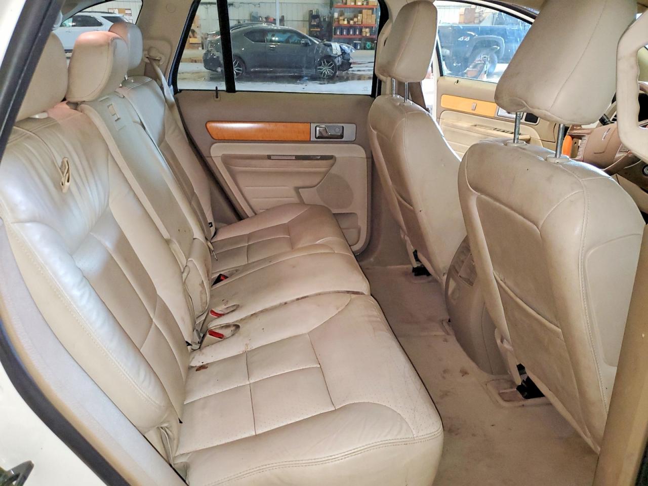 2007 Lincoln Mkx White vin: 2LMDU88C57BJ36040