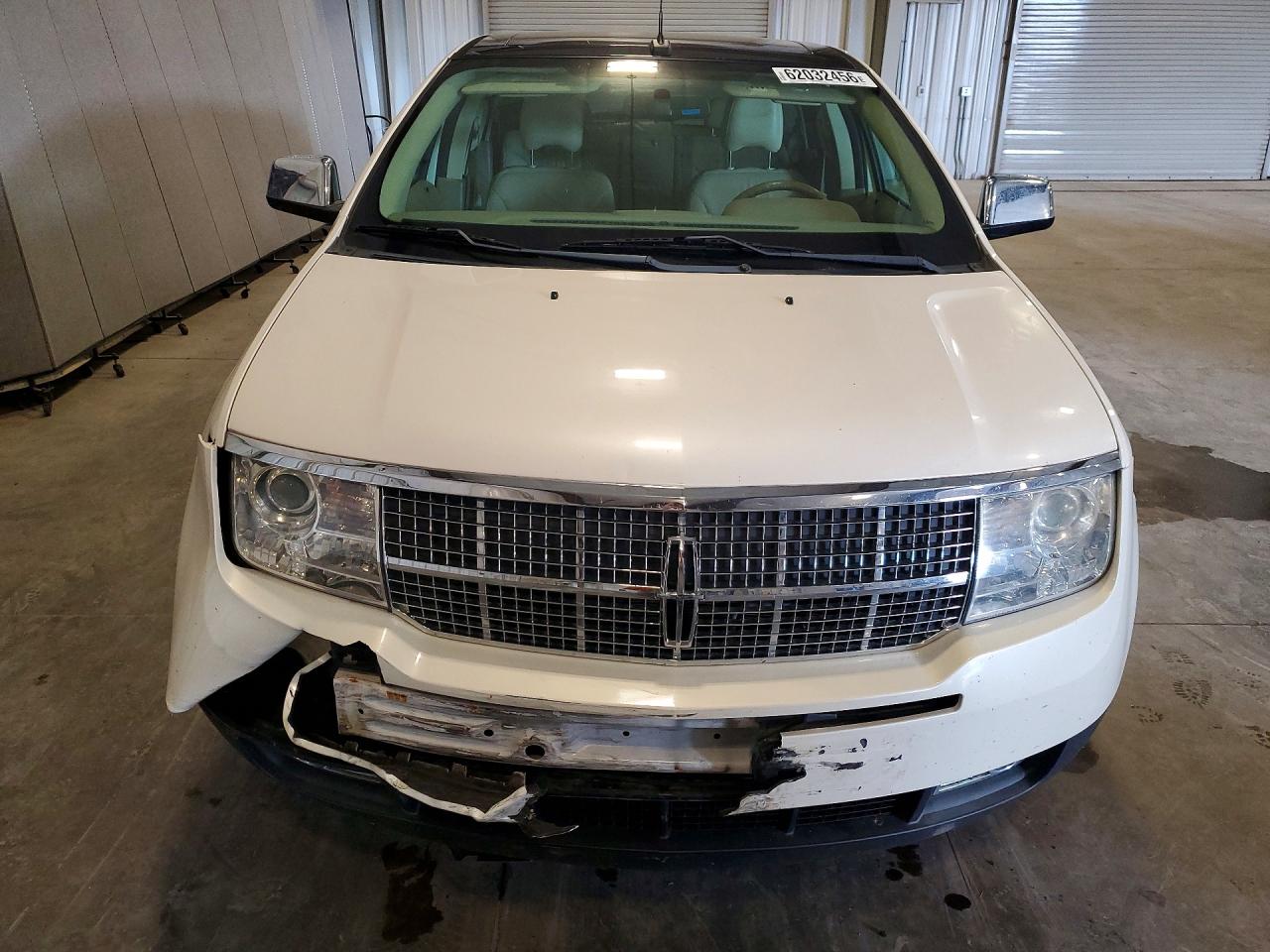 2007 Lincoln Mkx White vin: 2LMDU88C57BJ36040