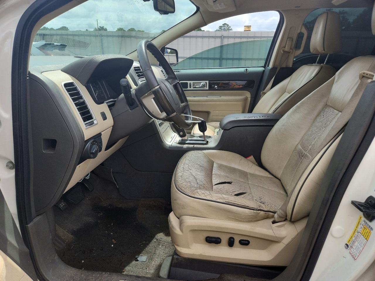 2008 Lincoln Mkx White vin: 2LMDU88C58BJ27680