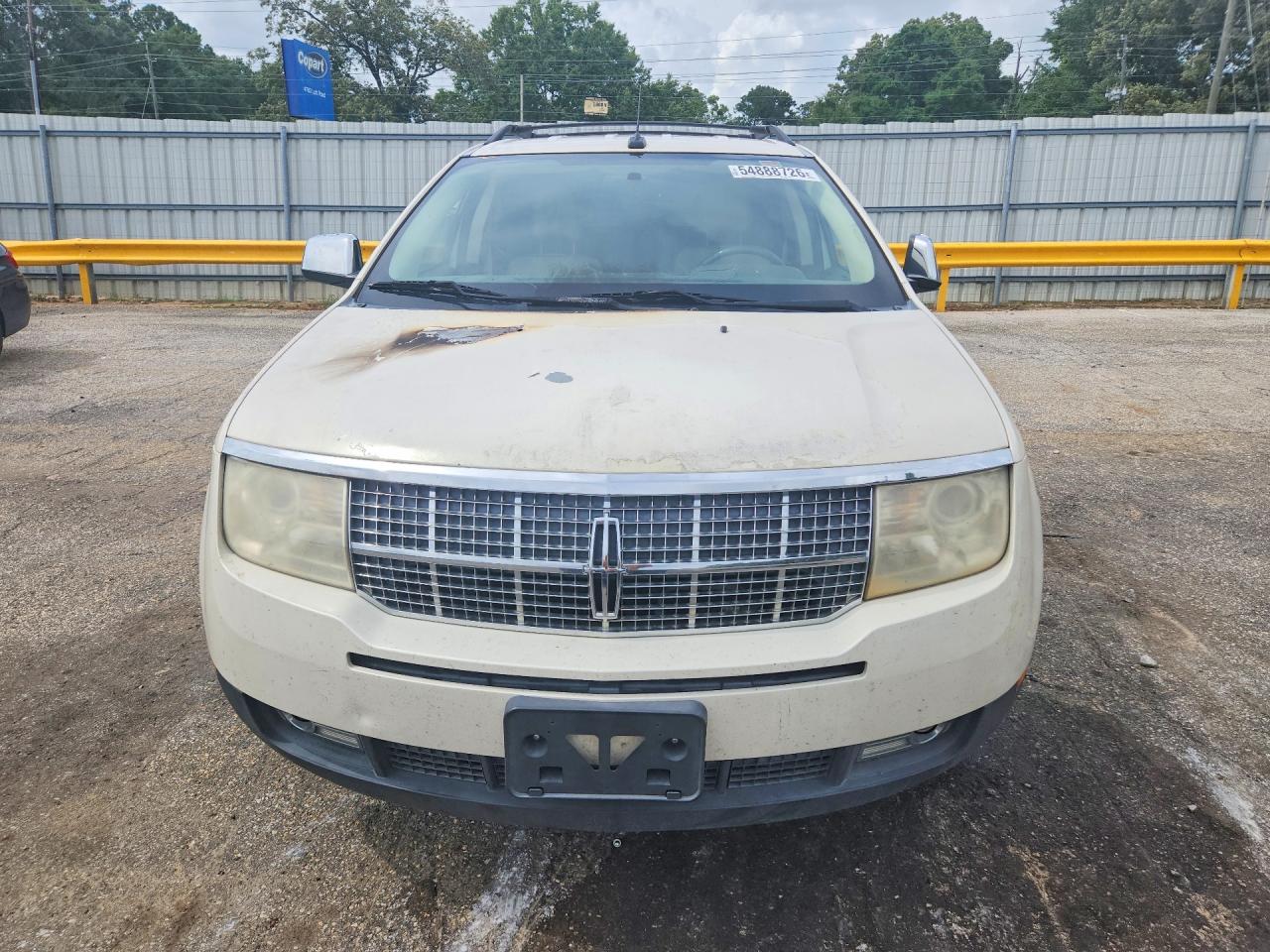 2008 Lincoln Mkx White vin: 2LMDU88C58BJ27680