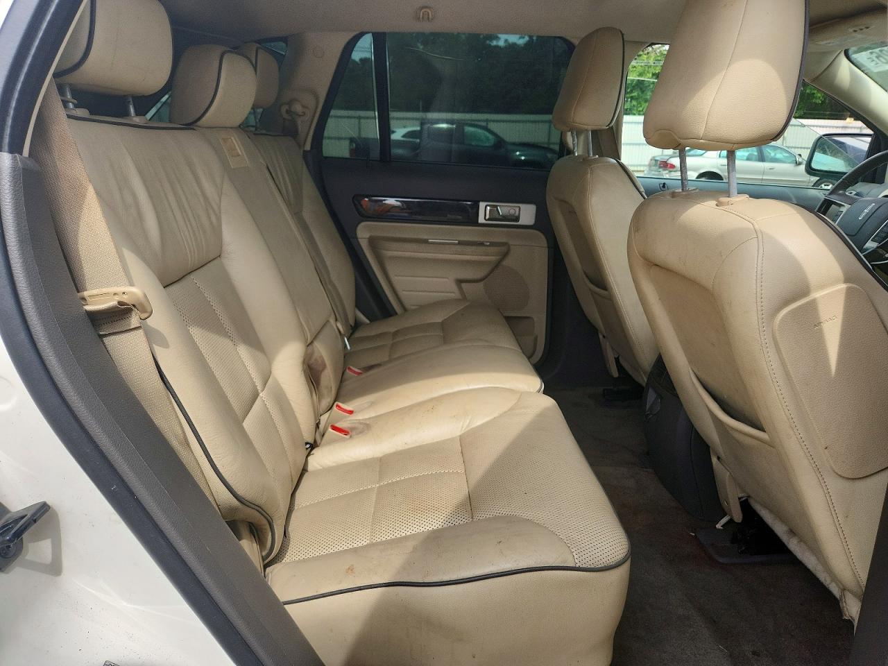 2008 Lincoln Mkx White vin: 2LMDU88C58BJ27680