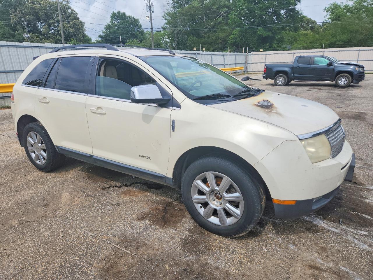 2008 Lincoln Mkx White vin: 2LMDU88C58BJ27680