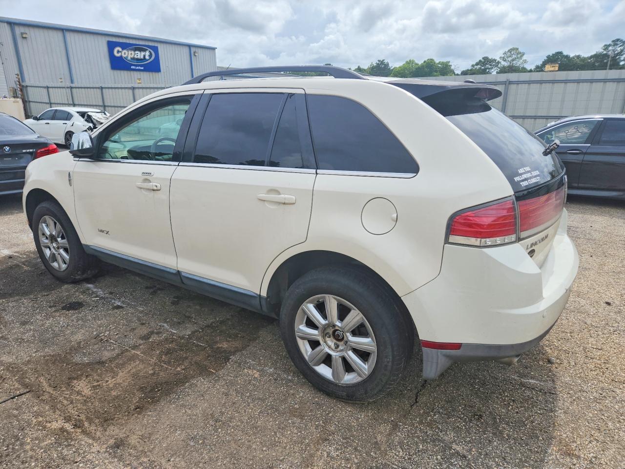2008 Lincoln Mkx White vin: 2LMDU88C58BJ27680