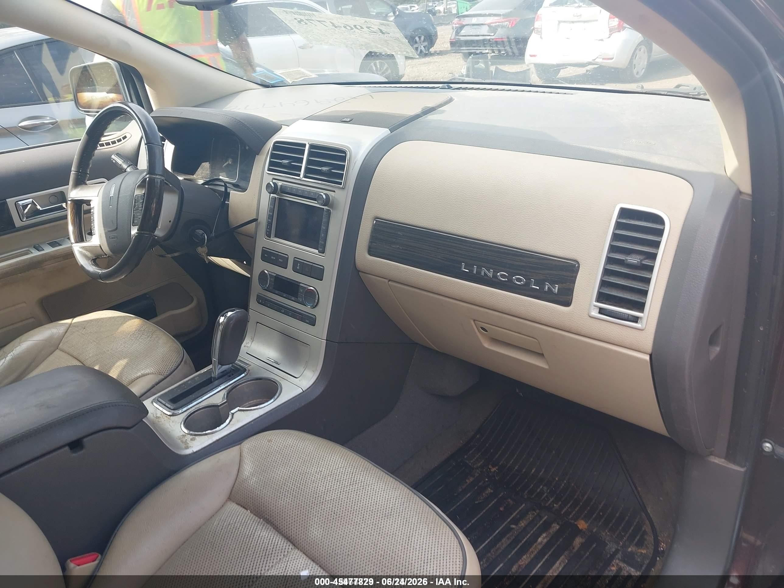 2009 Lincoln Mkx   Maroon vin: 2LMDU88C59BJ03025