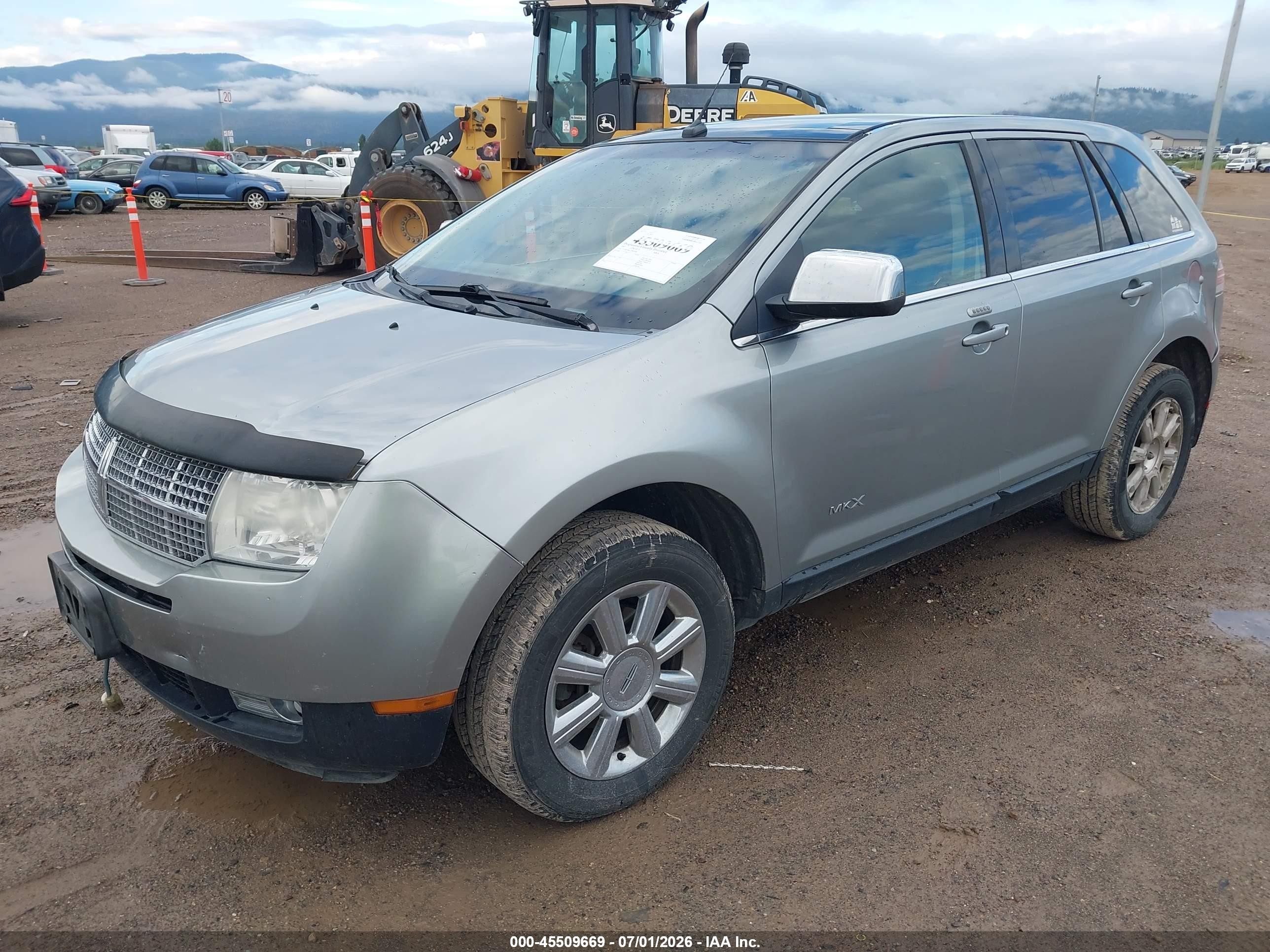 2007 Lincoln Mkx   Silver vin: 2LMDU88C67BJ03094