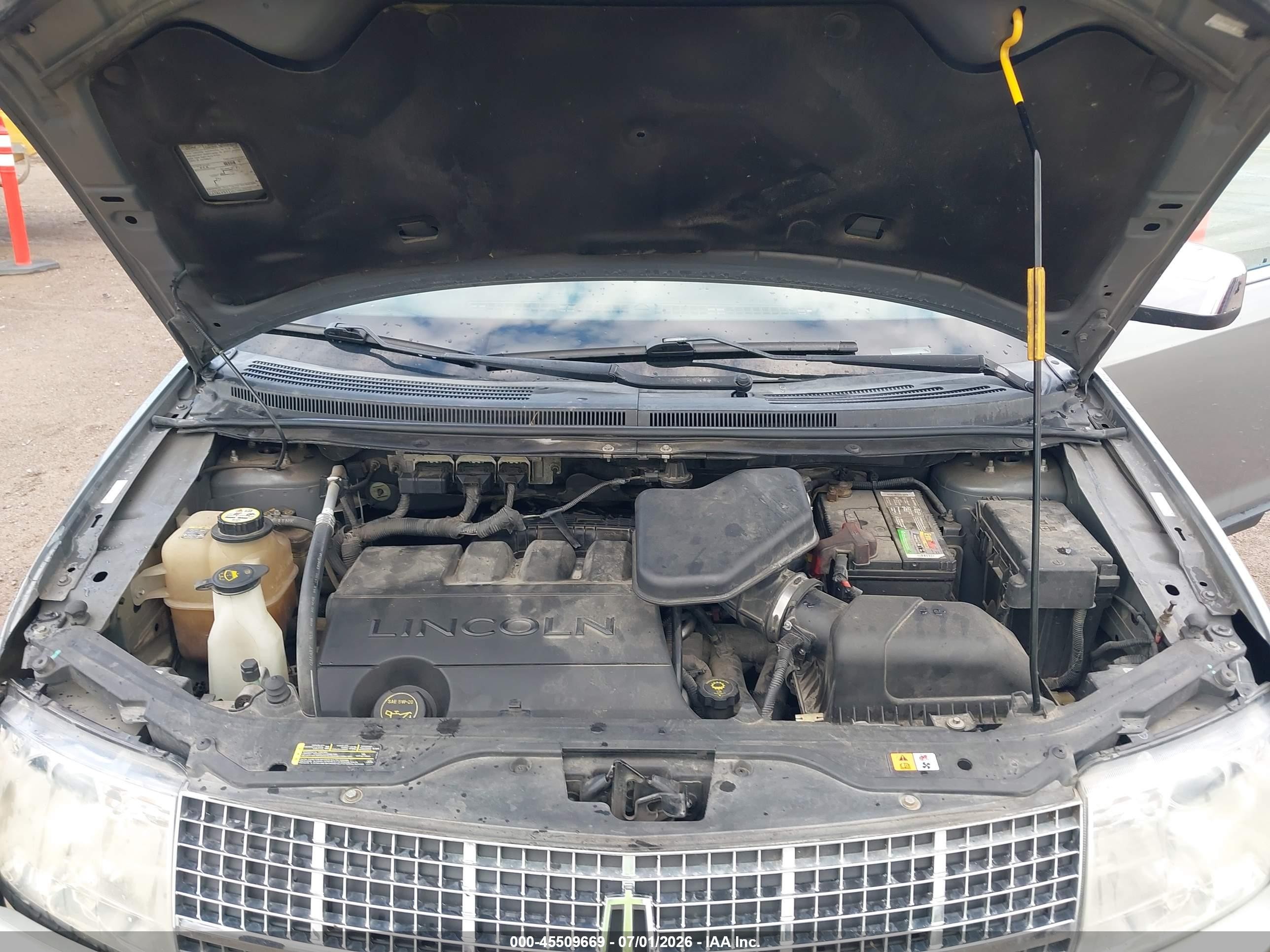 2007 Lincoln Mkx   Silver vin: 2LMDU88C67BJ03094