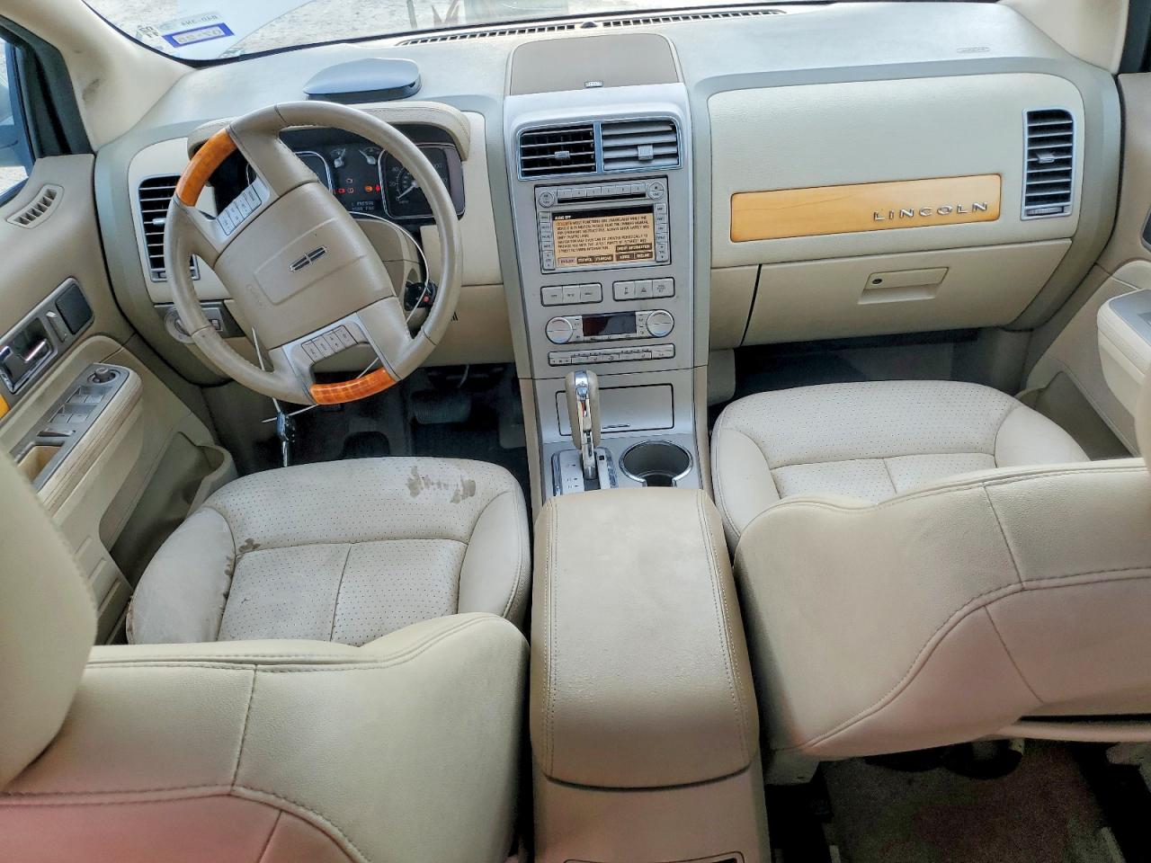 2007 Lincoln Mkx White vin: 2LMDU88C67BJ25693