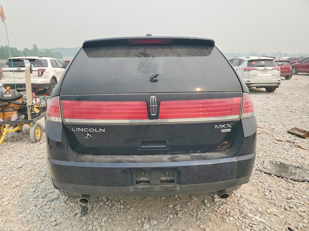 2008 Lincoln Mkx Blue vin: 2LMDU88C68BJ12914