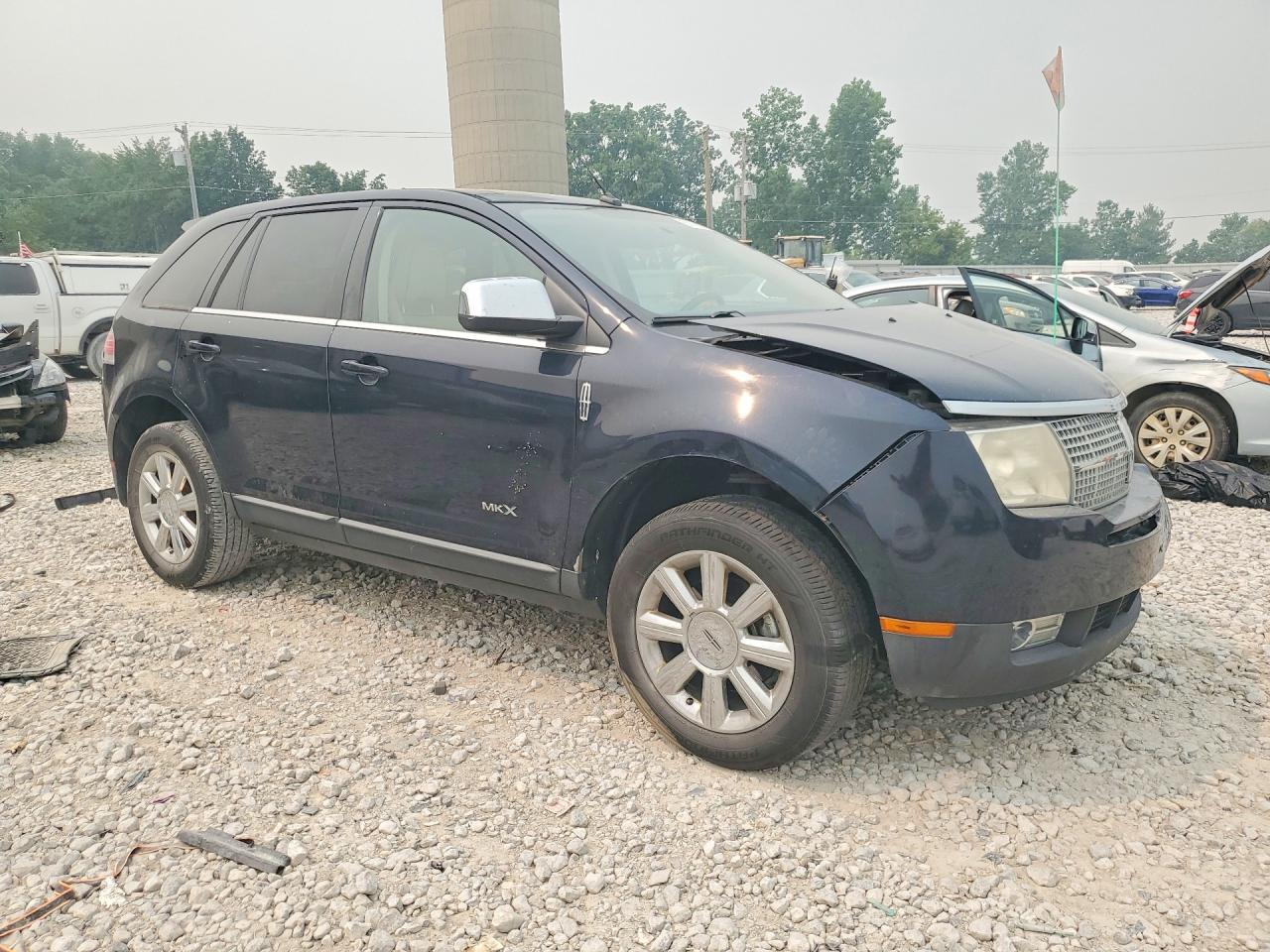 2008 Lincoln Mkx Blue vin: 2LMDU88C68BJ12914