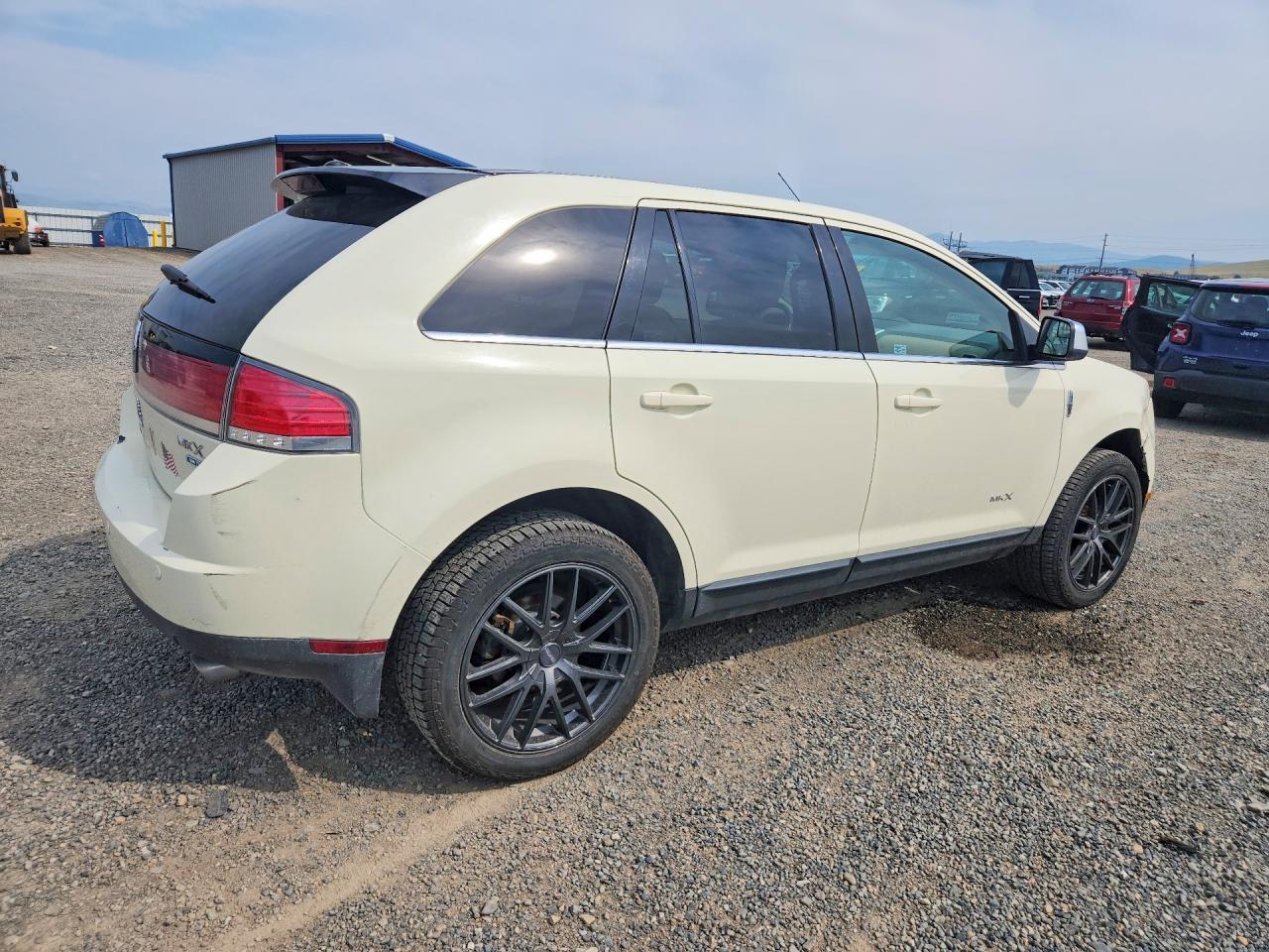 2008 Lincoln Mkx Cream vin: 2LMDU88C68BJ15523
