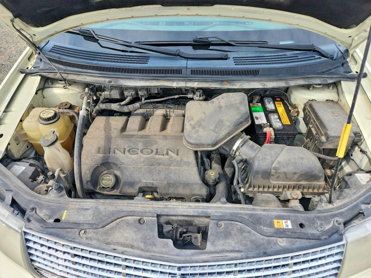2008 Lincoln Mkx Cream vin: 2LMDU88C68BJ15523