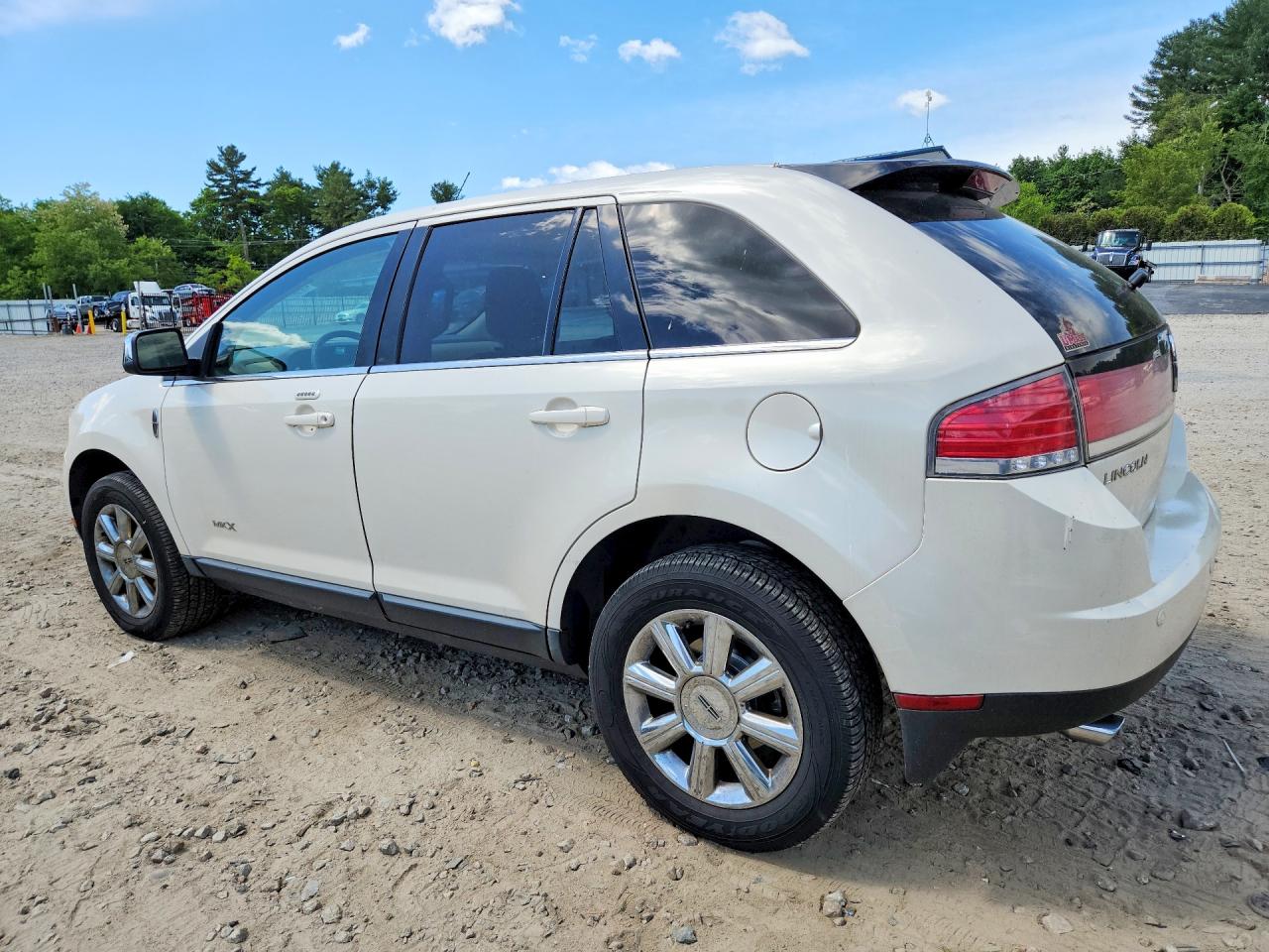 2008 Lincoln Mkx White vin: 2LMDU88C68BJ22388