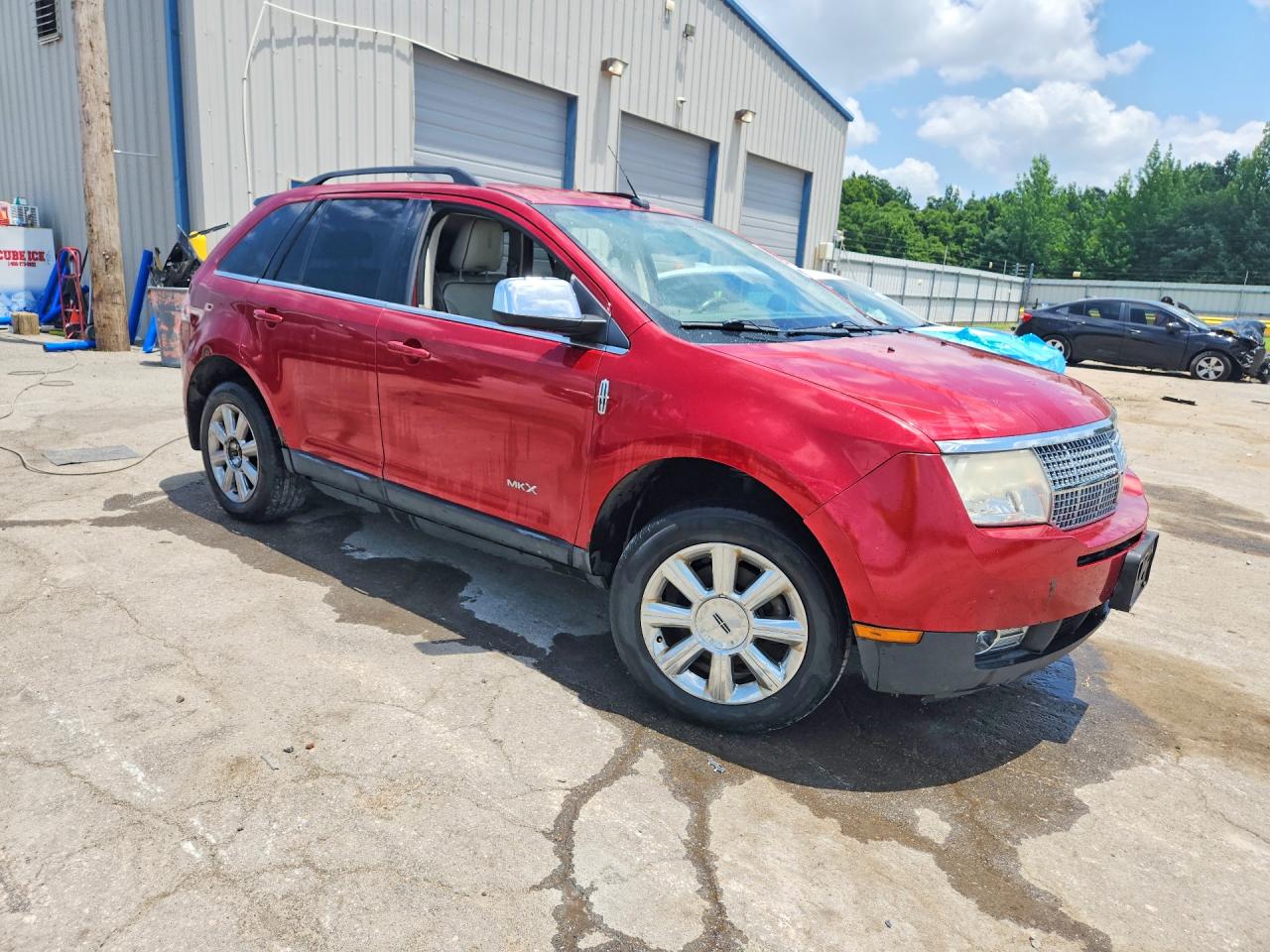 2008 Lincoln Mkx Red vin: 2LMDU88C68BJ30233
