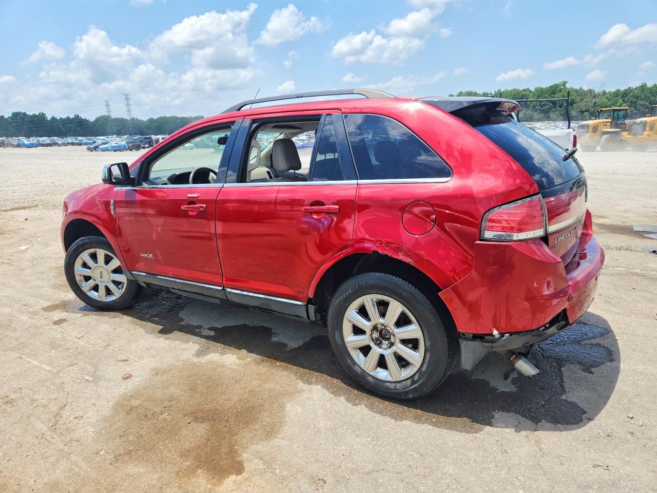 2008 Lincoln Mkx Red vin: 2LMDU88C68BJ30233