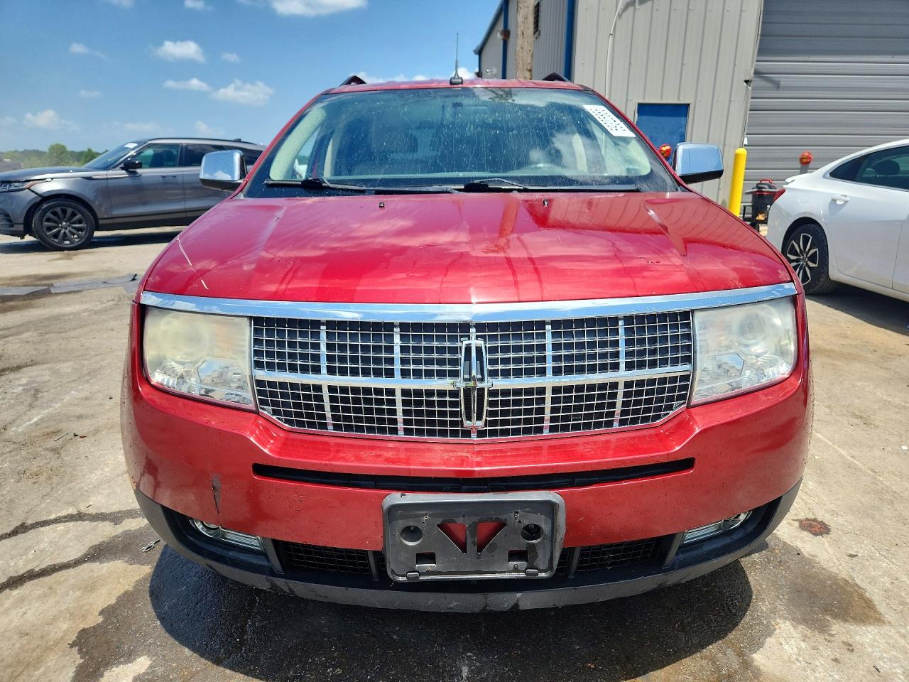 2008 Lincoln Mkx Red vin: 2LMDU88C68BJ30233