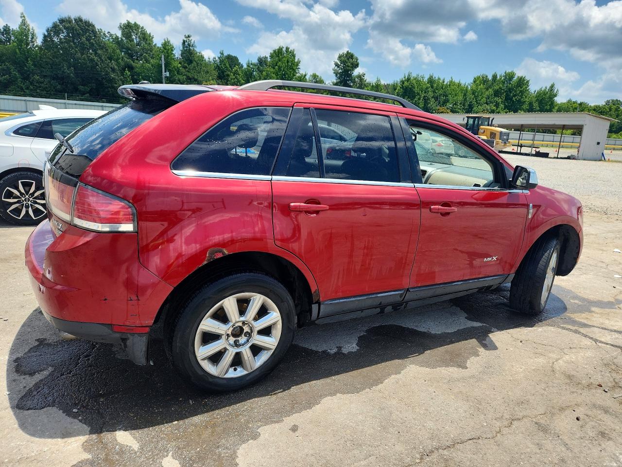 2008 Lincoln Mkx Red vin: 2LMDU88C68BJ30233