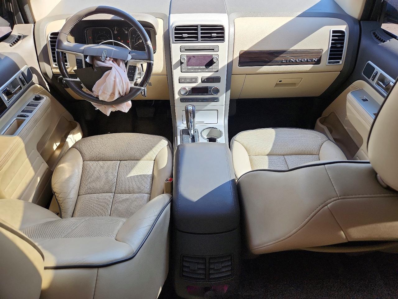 2009 Lincoln Mkx White vin: 2LMDU88C69BJ06466