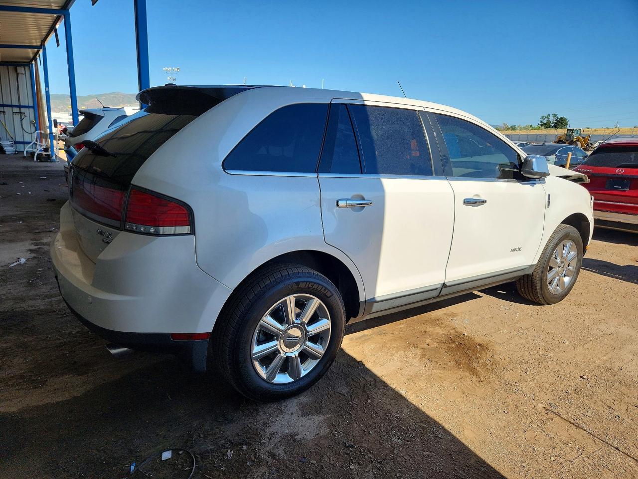2009 Lincoln Mkx White vin: 2LMDU88C69BJ06466