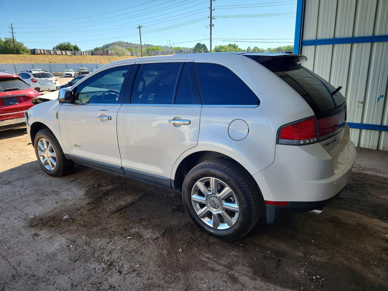 2009 Lincoln Mkx White vin: 2LMDU88C69BJ06466