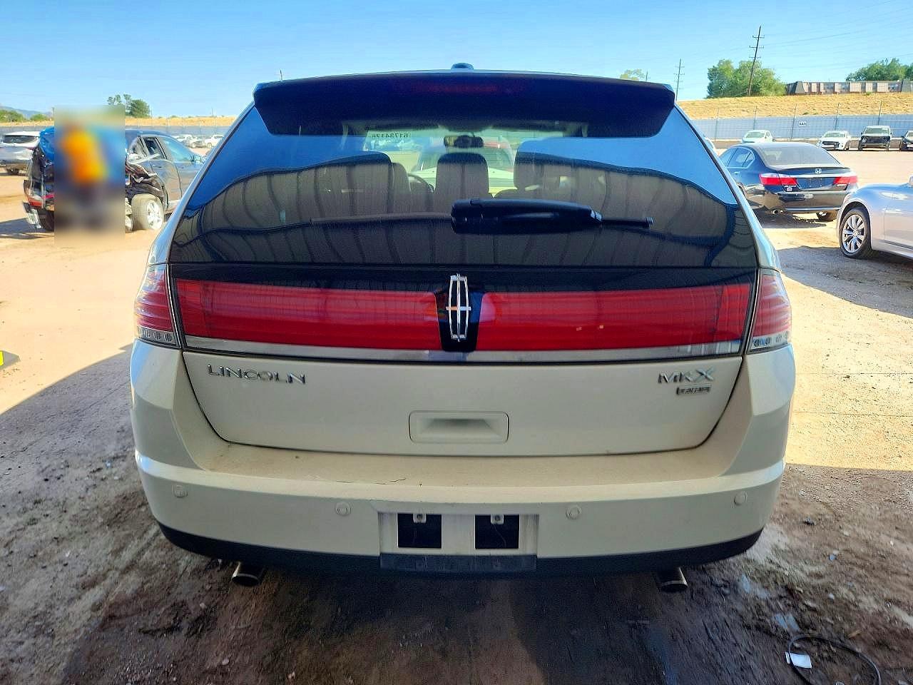 2009 Lincoln Mkx White vin: 2LMDU88C69BJ06466