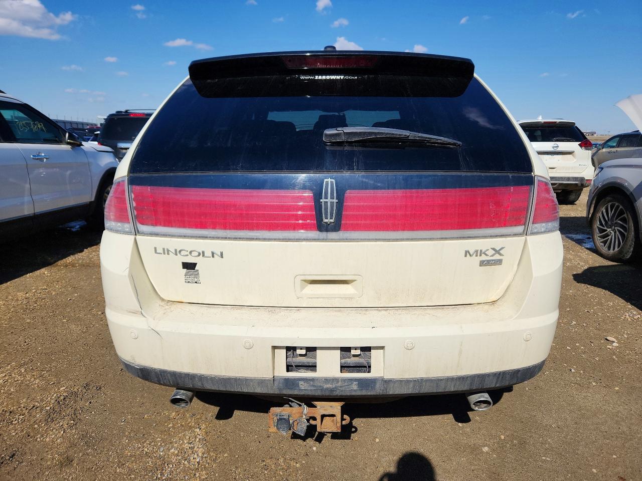 2007 Lincoln Mkx Cream vin: 2LMDU88C77BJ02780