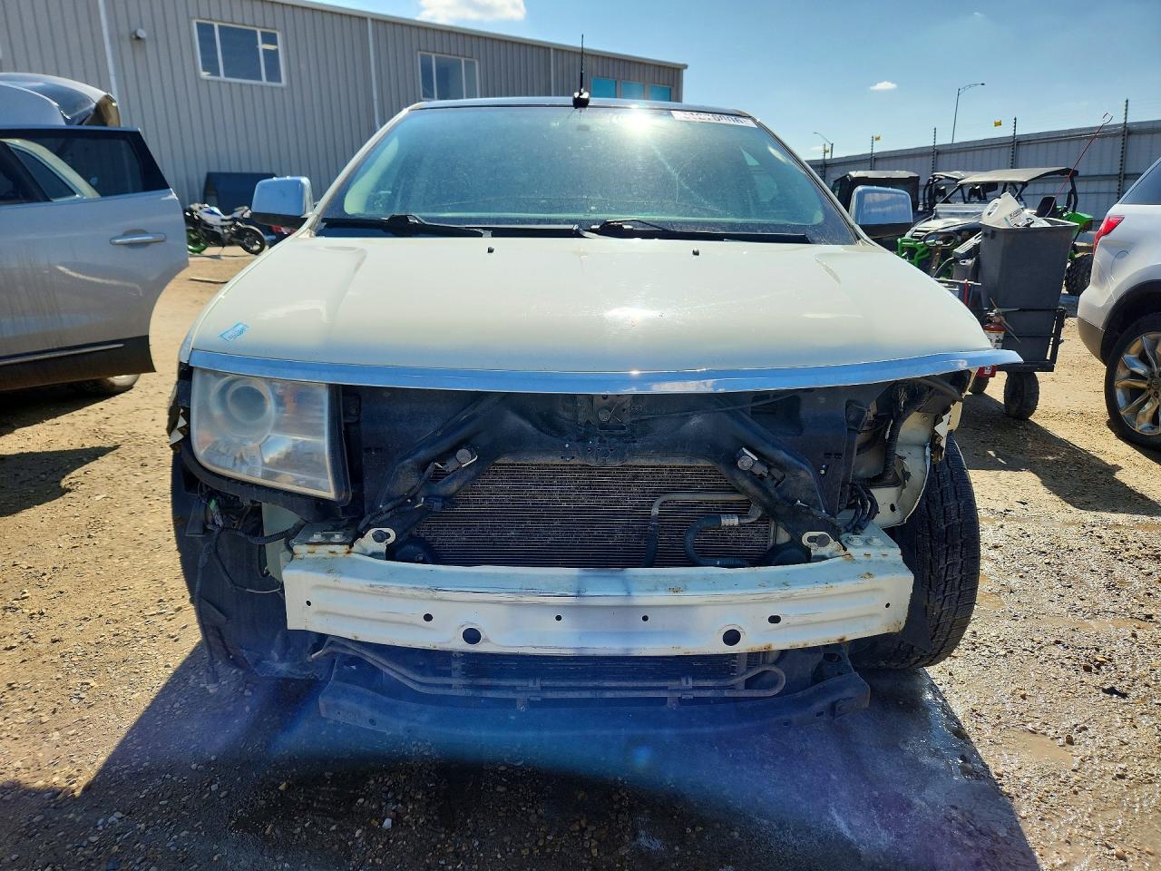 2007 Lincoln Mkx Cream vin: 2LMDU88C77BJ02780