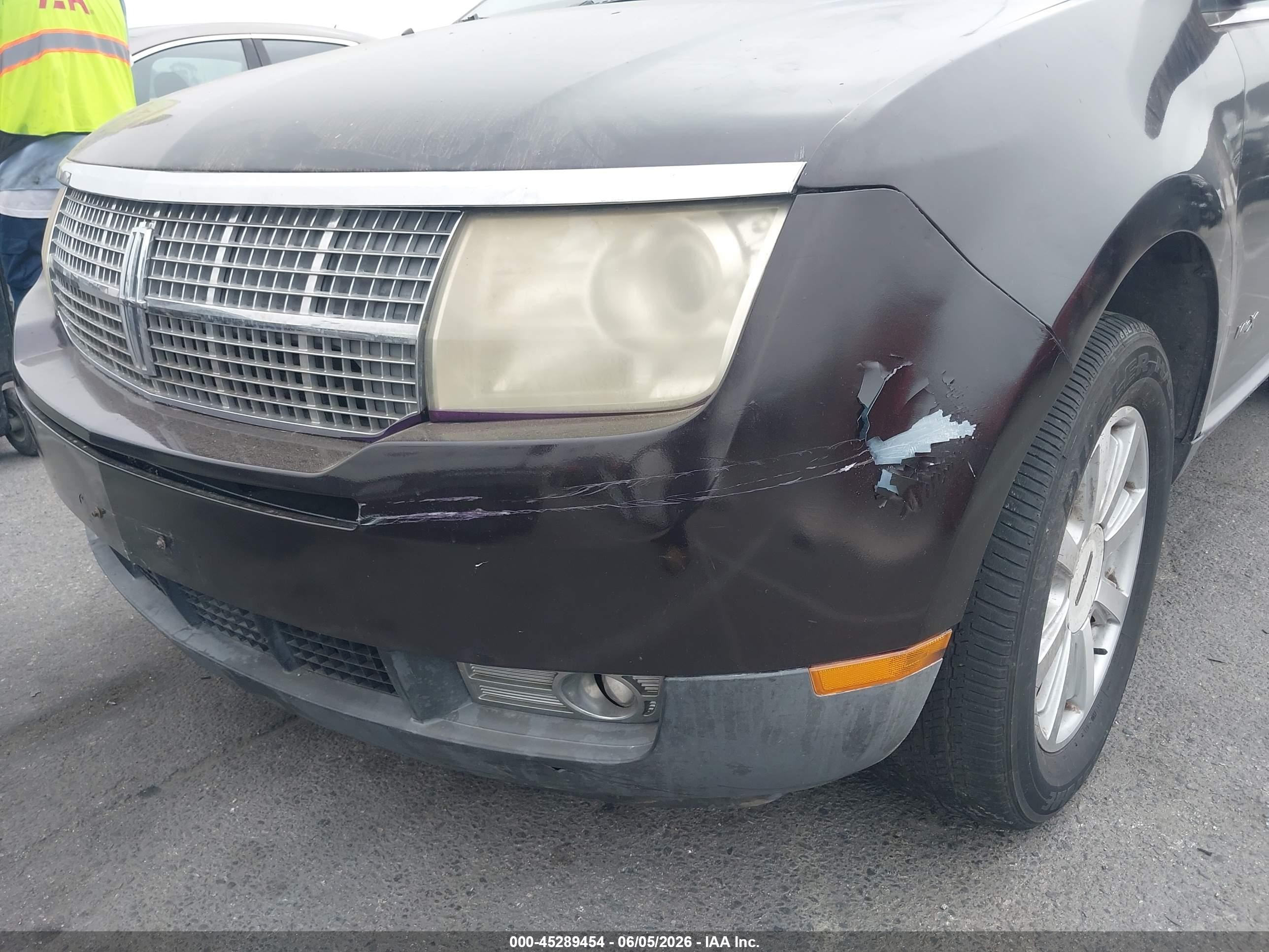 2007 Lincoln Mkx   Black vin: 2LMDU88C77BJ05078