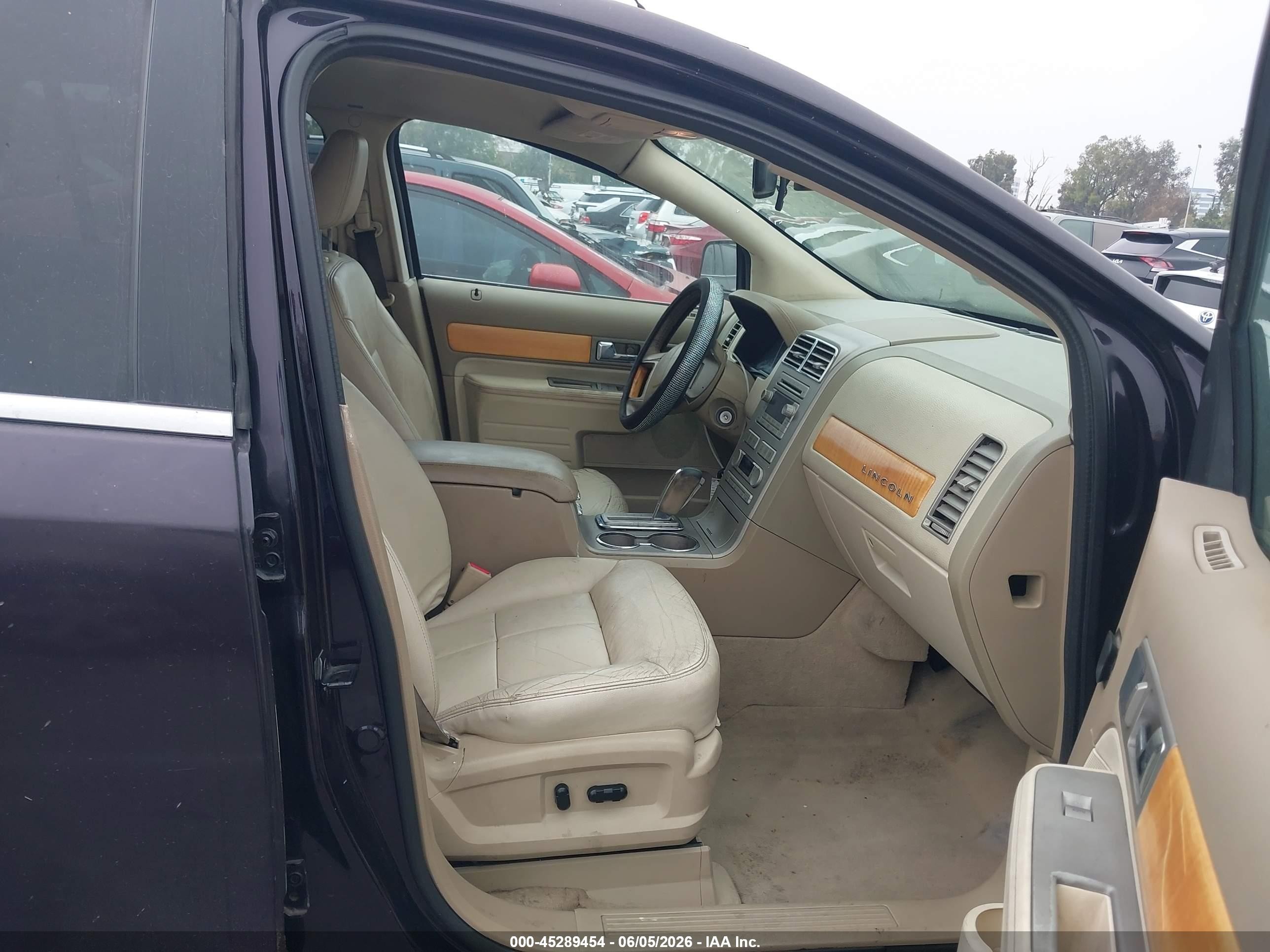 2007 Lincoln Mkx   Black vin: 2LMDU88C77BJ05078