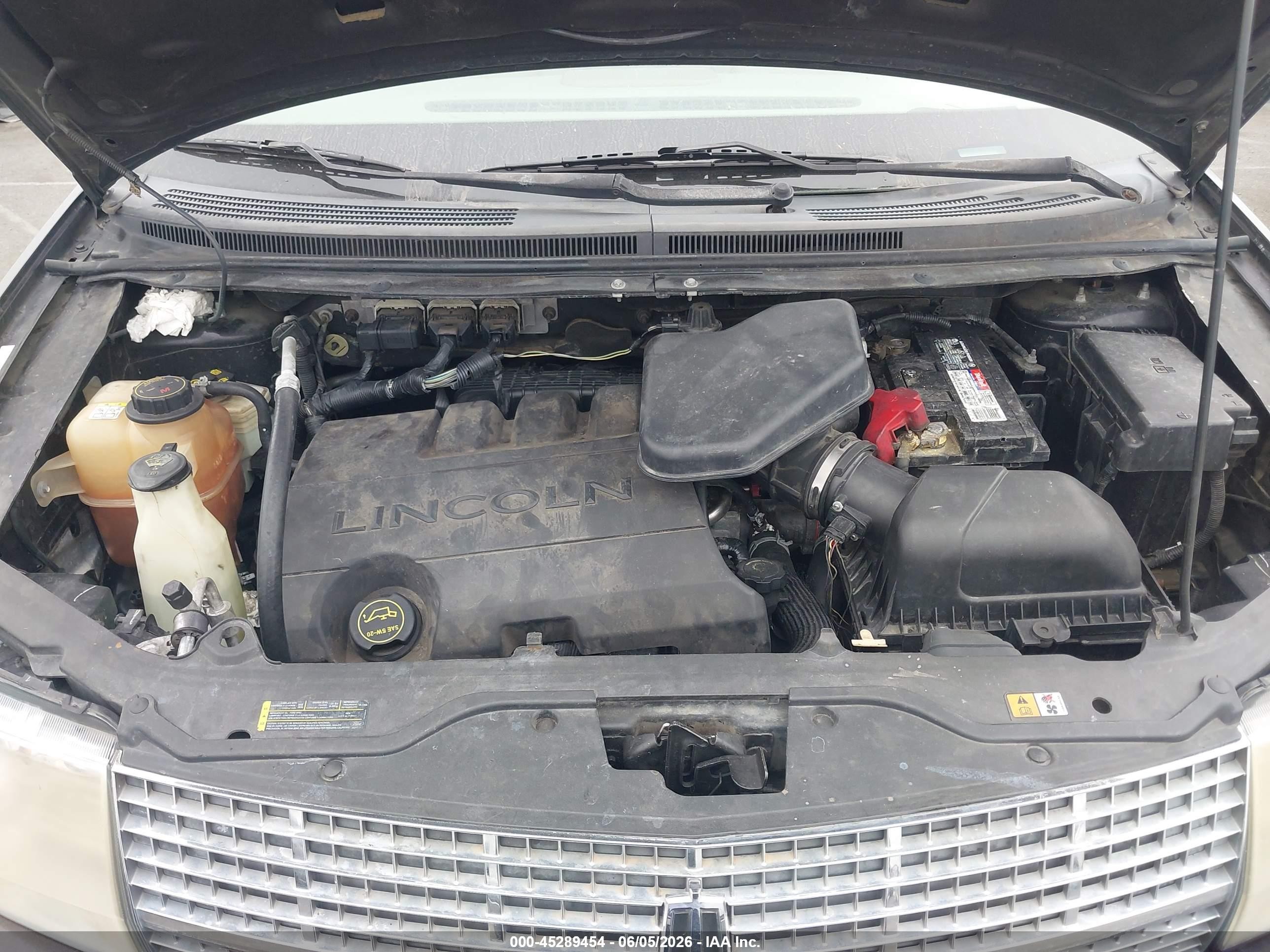 2007 Lincoln Mkx   Black vin: 2LMDU88C77BJ05078