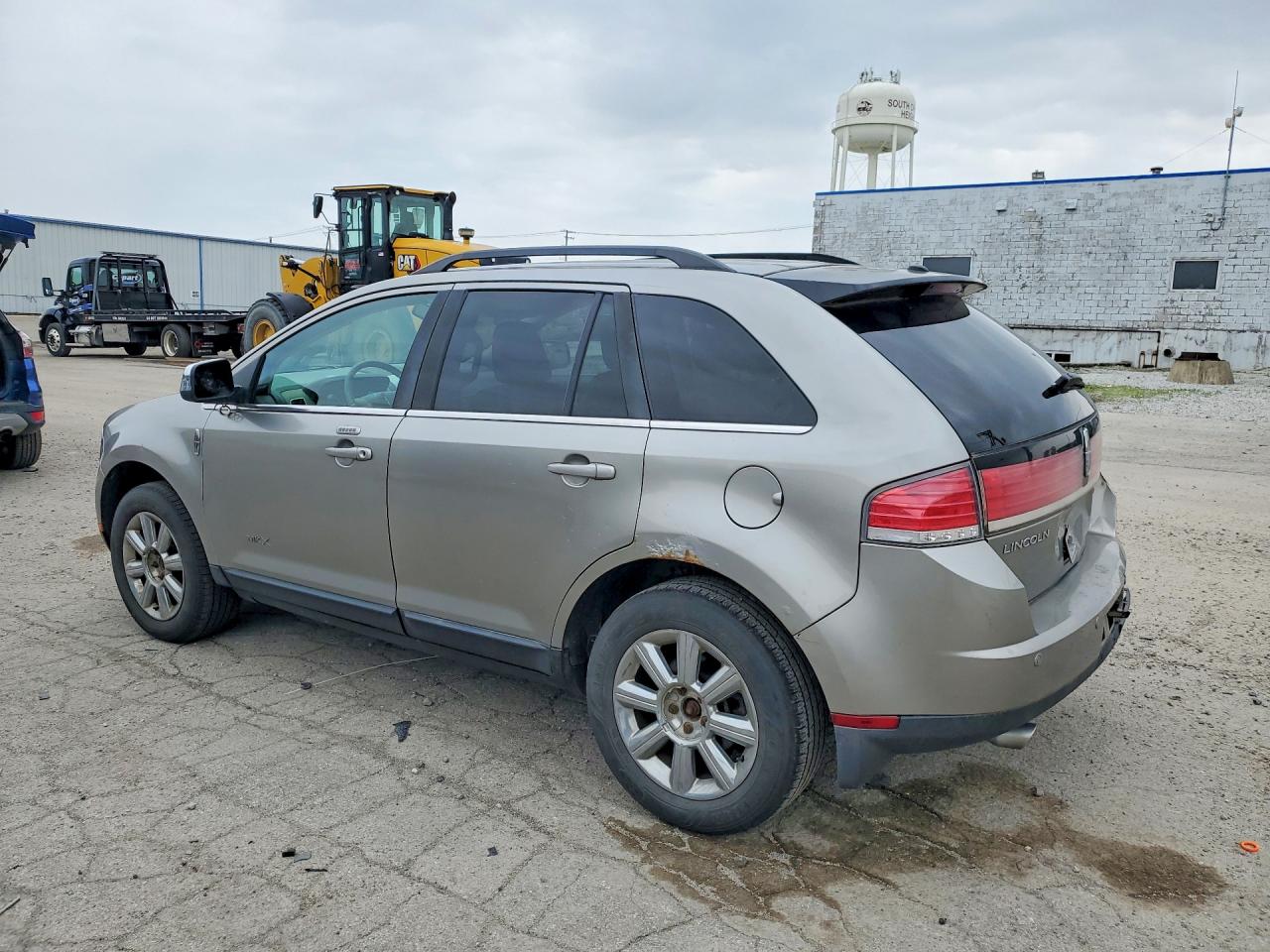 2008 Lincoln Mkx Beige vin: 2LMDU88C78BJ04210