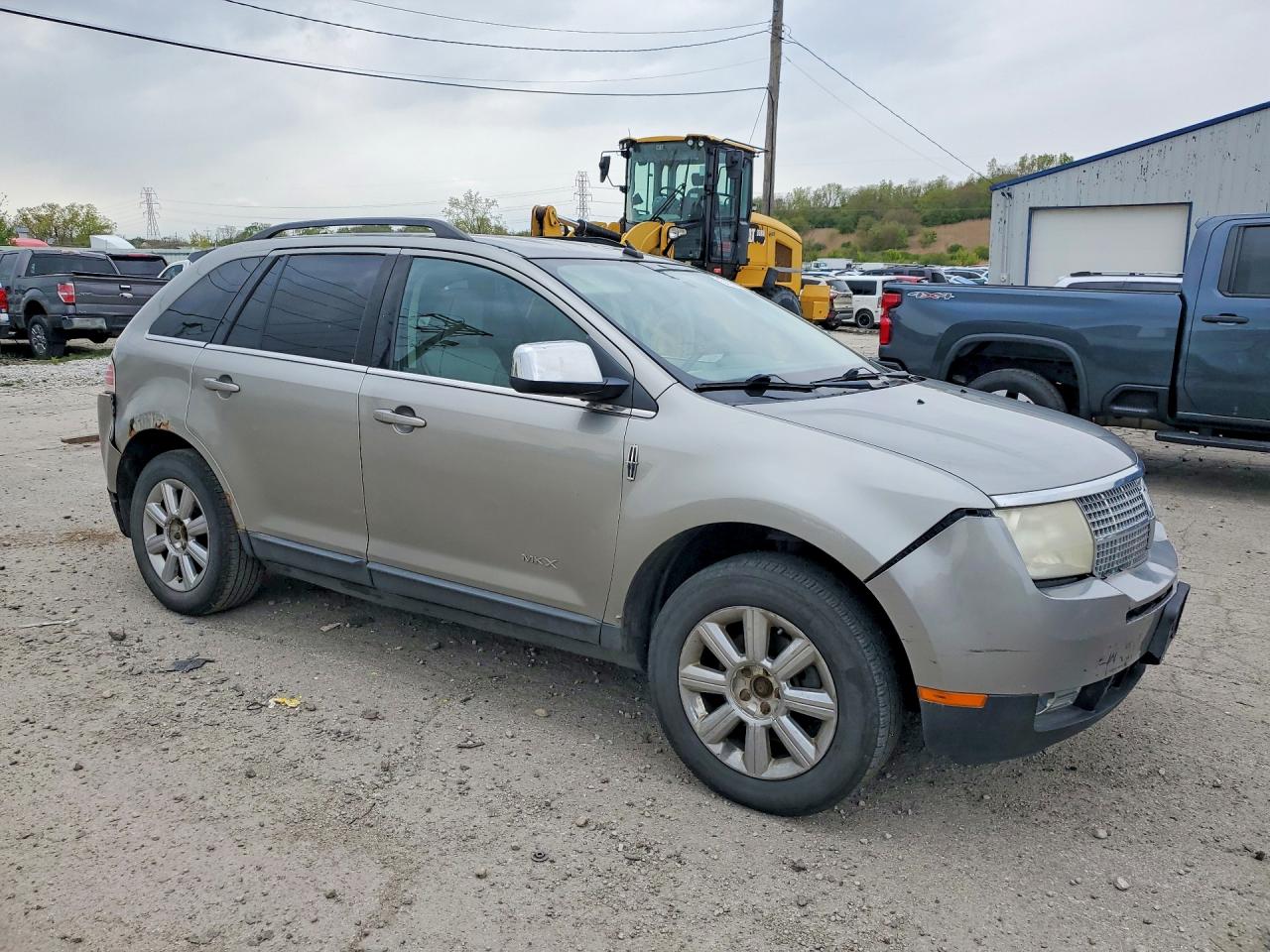 2008 Lincoln Mkx Beige vin: 2LMDU88C78BJ04210