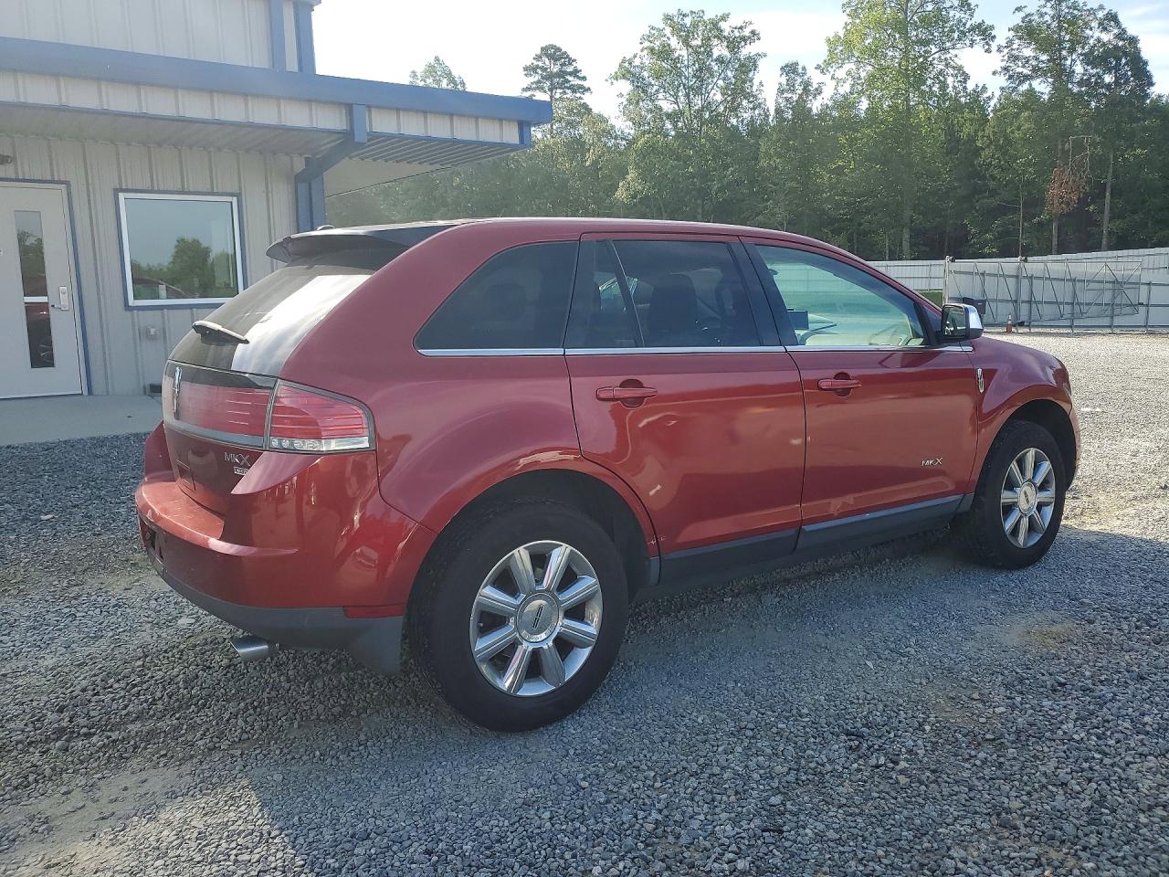 2008 Lincoln Mkx Red vin: 2LMDU88C78BJ29737