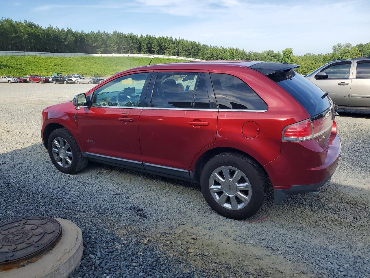 2008 Lincoln Mkx Red vin: 2LMDU88C78BJ29737
