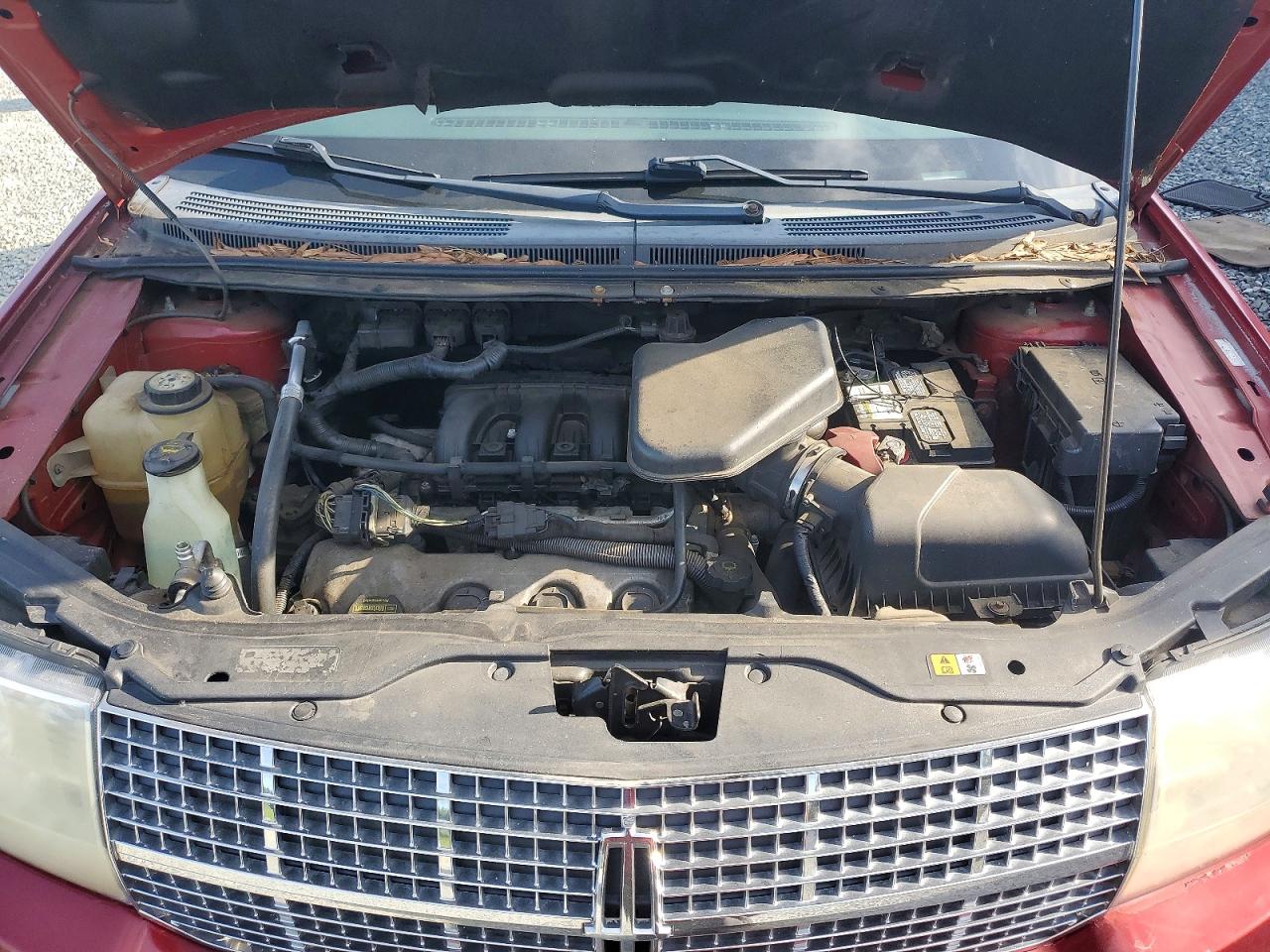 2008 Lincoln Mkx Red vin: 2LMDU88C78BJ29737