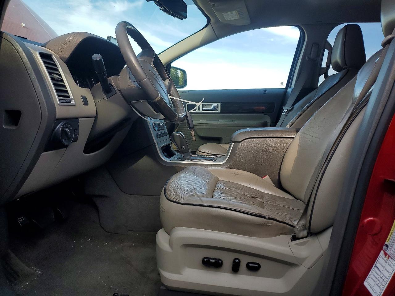 2008 Lincoln Mkx Red vin: 2LMDU88C78BJ29737