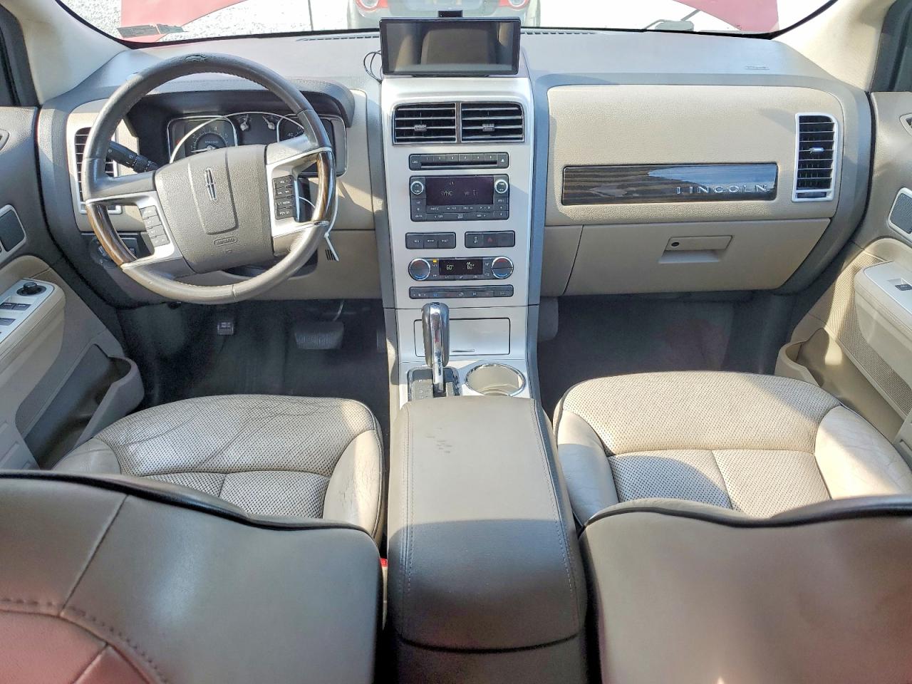 2008 Lincoln Mkx Red vin: 2LMDU88C78BJ29737