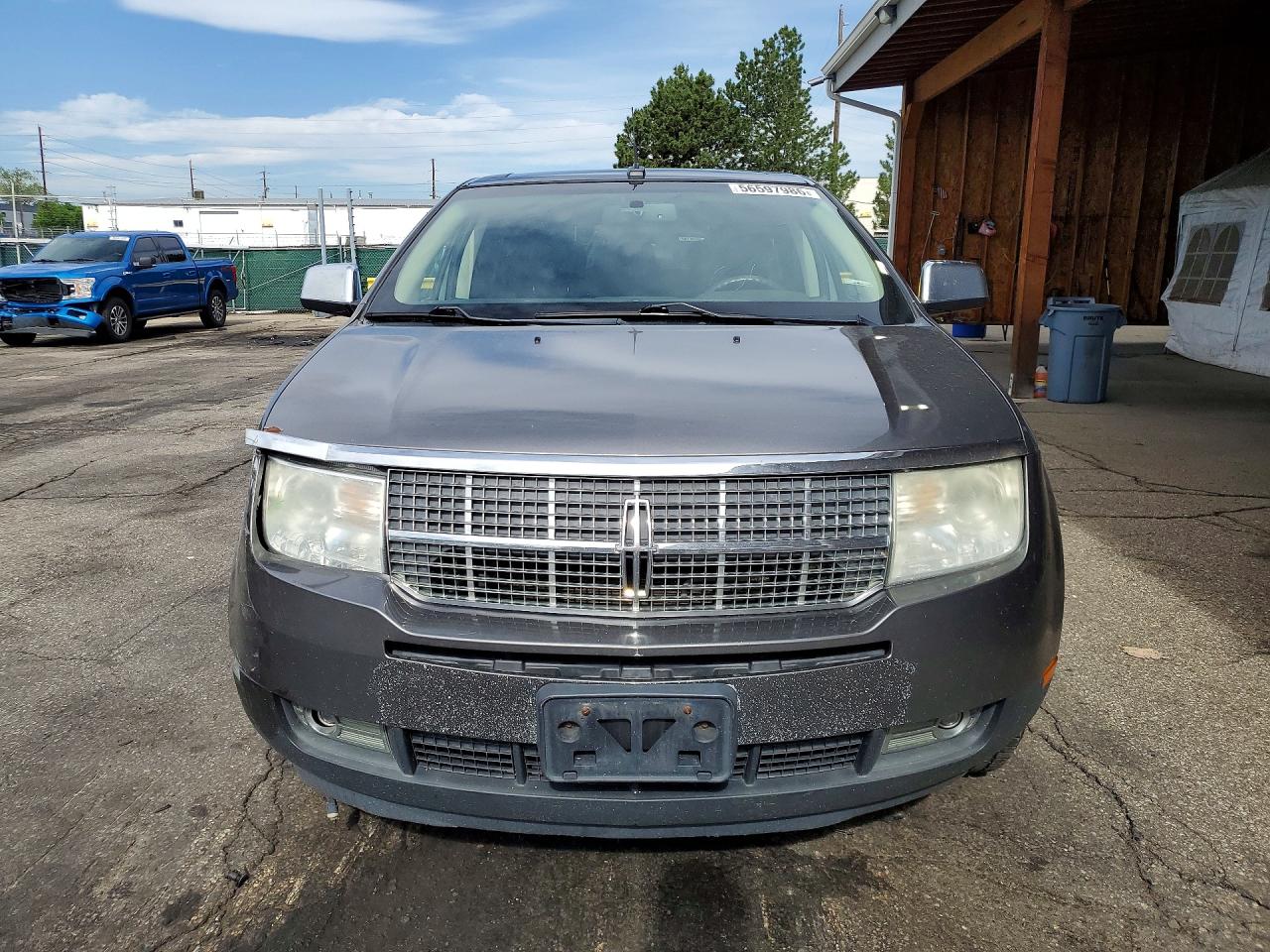 2009 Lincoln Mkx Gray vin: 2LMDU88C79BJ07223