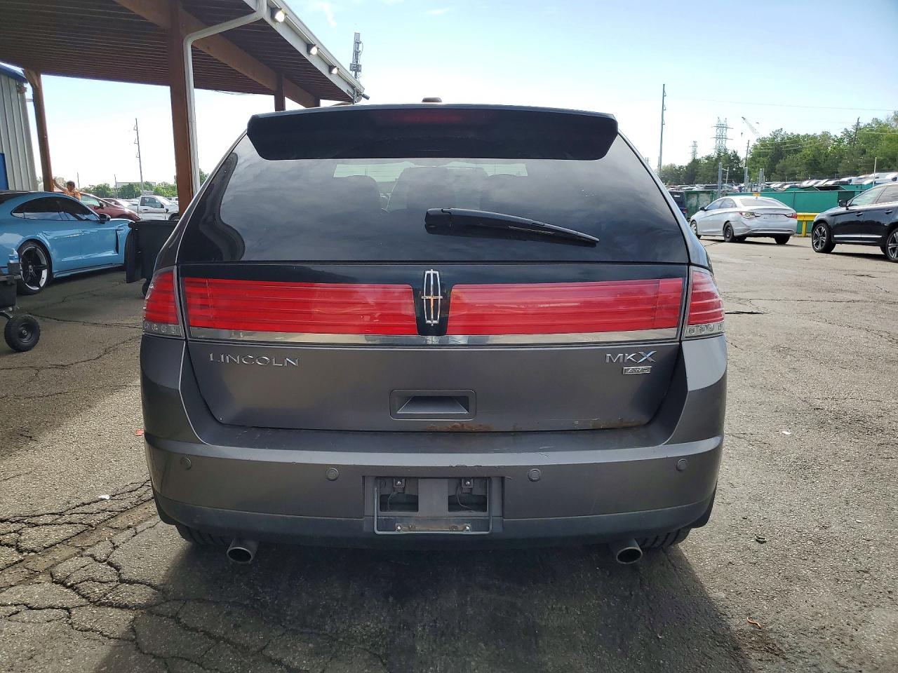 2009 Lincoln Mkx Gray vin: 2LMDU88C79BJ07223