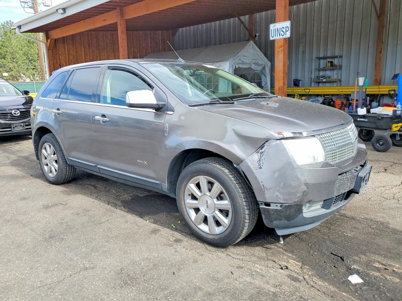 2009 Lincoln Mkx Gray vin: 2LMDU88C79BJ07223
